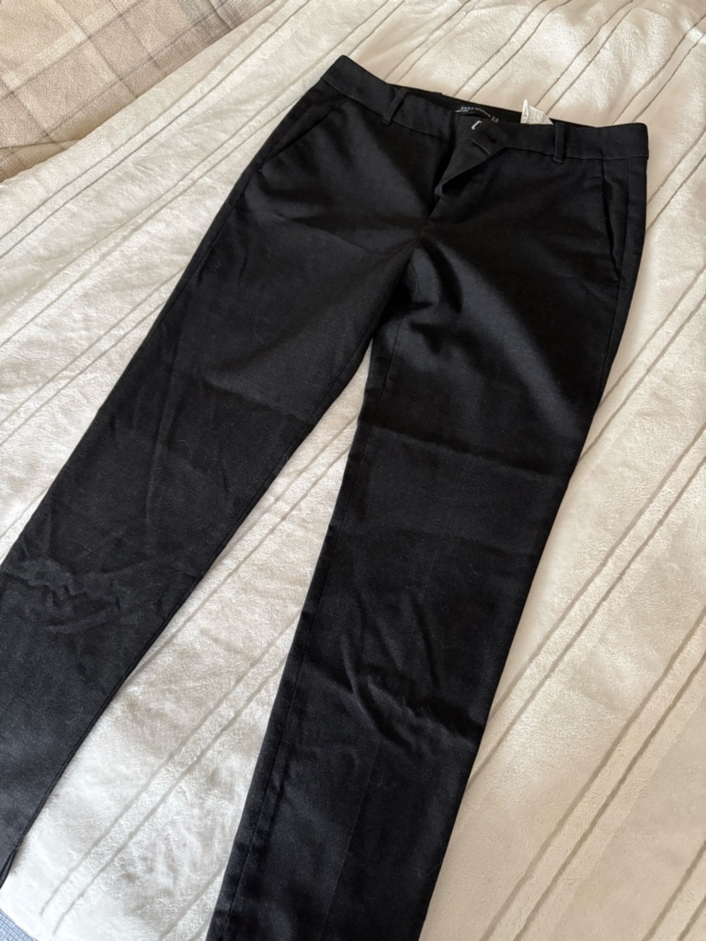 Zara Black Women's Tailored Trousers